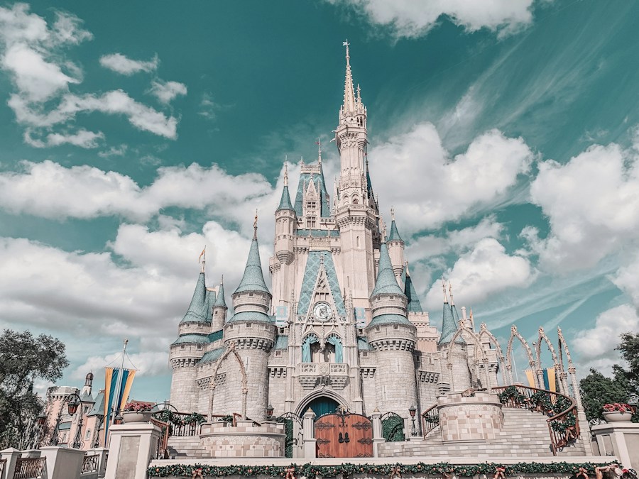 Castelo do Magic Kingdom na região de Orlando